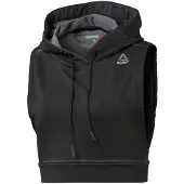 Reebok Dam Combat Glory Hoodie Träningsväst Svart BR0325