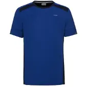 Head UNI blå t-shirt för herrar