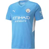 Puma Herr Man City Hemma Replica Jersey Tröja 21/22