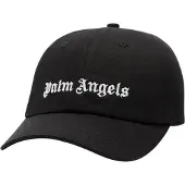 Palm Angels Logo Svart keps