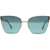 Tom Ford Helena FT0653 28V Guld Solglasögon