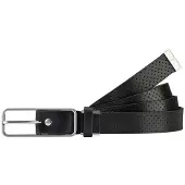 Puma Dimple Cut To Length Vuxna Svart Golf Läderbälte 053007 01