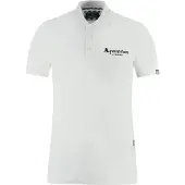 Aquascutum London Klassisk vit pikétröja