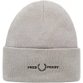 Fred perry grafisk logotyp Betonggrå mössa
