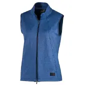 Puma Cloudspun Warm Up Vest Zip Up Blå Dam Ärmlös 595852 02