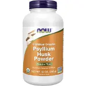 Now Foods, Certified Organic, Psyllium Husk Powder, 12 oz (340 g)