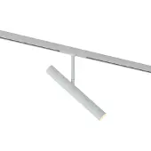 QAZQA Modern vit spotlight för 1-fas skensystem - Slimline Avery
