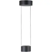 Pure Pendellampa Clipse, dimbar, Aluminium / grå / zink, Vardagsrum / matsal, Metall, Modern