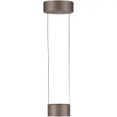 Paul Neuhaus Pendellampa Clipse, dimbar, Brun / mässing, Vardagsrum / matsal, Metall, Modern
