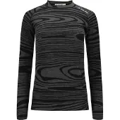 Aclima Women's WarmWool Crewneck Black Motion