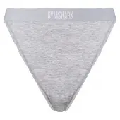Gymshark Bomull Dam Grå Stringtång