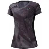 Mizuno Aero Dam Svart/Grå T-Shirt