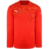 Puma Graphic Långärmad Röd Målvaktströja för herrar 700399 03