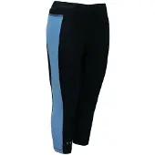 Under Armour HeatGear Stretch Midja Svart Blå Dam Capri Leggings 1309652 008
