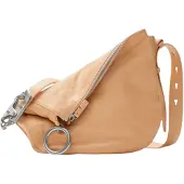 Burberry Small Knight Peach Light Brown Leather Shoulder Bag