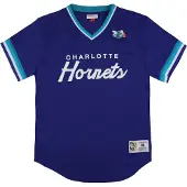 Mitchell & ness Charlotte Hornets Special Script Mesh T-shirt för herrar