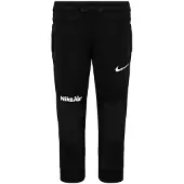 Nike Air Graphic Logo Svart Stretch Midja Barn Träningsbyxor DB7343 010