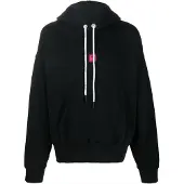 Palm Angels Bold Angels PXP Logo Svart Hoodie