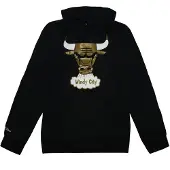 Mitchell & ness Chicago Bulls Gold Standard Hoodie för herrar