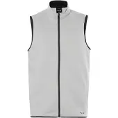 Oakley Zip Up Grå Hydrofree Herr Golf Range Vest Gilet 412540 22Y