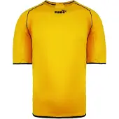 Puma King Kortärmad Topp Crew Neck Gul Herr Fotbolls-T-shirt 715070 15