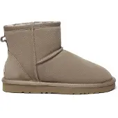 EVER AU Australia Women Ostrich Leather Short Boots