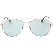 Tom Ford Ft0996 28X Shiny Rose Gold Sunglasses