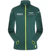 Aston Martin F1 Official Team Dam grön softshelljacka