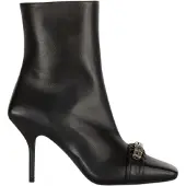 Givenchy G-Woven Design Svart Ankelstövel Klackar