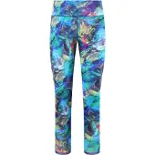Asics flerfärgade leggings för damer