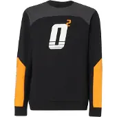 Oakley Långärmad Crew Neck Herr Svart Racing Team Topp 472544 02E