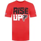 Fanatics NFL Atlanta Falcons Rise Up Röd T-shirt för herrar