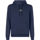 Oakley New Bark Pullover Långärmad Logo Herr Navy Hoodie 472588 6FB