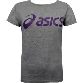Asics Logo Dam Grå T-Shirt