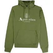 Aquascutum Active Big Logo Grön Hoodie