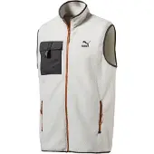 Puma XTG Trail Fleece Full Zip Herr Vit Pocket Gilet 596728 64