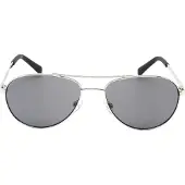 Calvin Klein Black Lens Silver Solglasögon