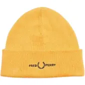 Fred perry grafisk logotyp Golden Hour Gul mössa