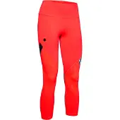 Under Armour Dam Rush Embossed Shine Crop Leggings Tight 1351717 628