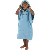 Seac Badponcho - Junior - 2–7 år - Ljusblå - - One Size - Babyhandduk