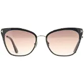 Tom Ford Faryn FT0843 01F Glänsande roséguld solglasögon