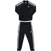 Adidas Pojk Originals Infant SST Träningsoverall i Svart-Vitt