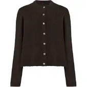 ONLY Koftor / Cardigans / Västar ONLSIMONI L/S O-NECK CARDIGAN kvinnor - Brun - EU M