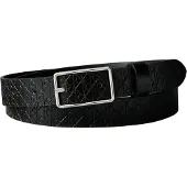 Calvin Klein Emblem Logo Rectangle Buckle Belt