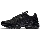 Nike Air Max Plus Triple Black Herr Sneakers Svart-Svart 604133-050 41 black