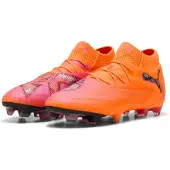 Puma Future 8 Ultimate Fg Hot Pursuit - Orange/Svart/ravish - Gräs (Fg), storlek 40