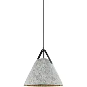 Nordlux Taklampa by Nordlux, Strap, dimbara, Grå, Vardagsrum, Tyg / textil, Skandinavisk