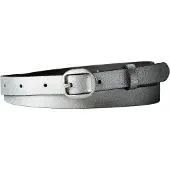 Calvin Klein Leather Round Buckle Belt
