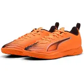 Puma Ultra 6 Play IT Hot Pursuit - Orange/Svart/Röd Barn - Inomhus (IC), storlek 34