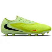 Nike Phantom 6 Pro Low Cut AG-PRO Max Voltage - Grön/Svart/Orange - Konstgräs (AG), storlek 44